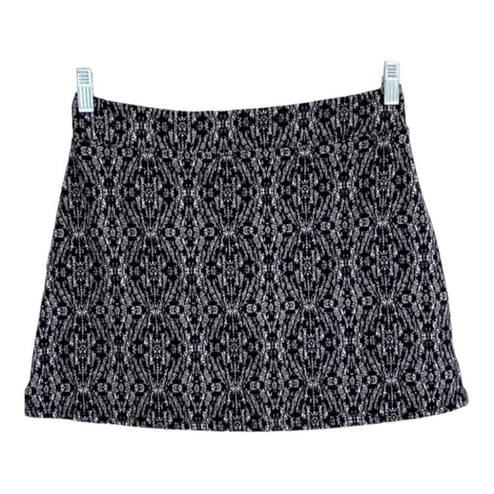 Colorado Clothing Skort Small Black White Pull On Athleisure Sporty
